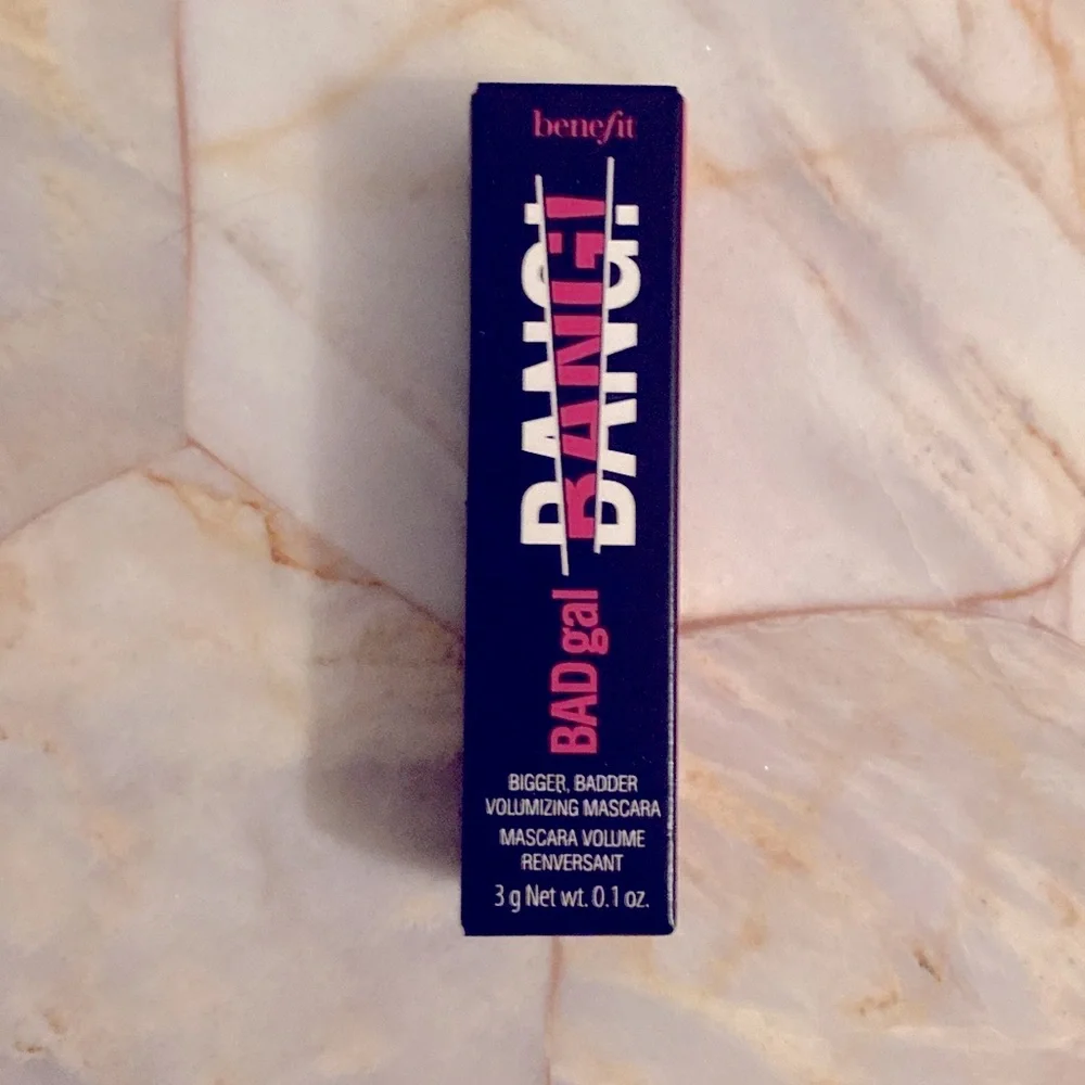 Benefit‎ BADgal Bang! 36-Hour Full-Blast Volumizing Mascara, Travel Size, 0.1 oz